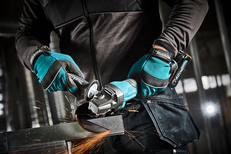 Угловая шлифовальная машина 125 мм, 40В XGT Makita GA013GM101