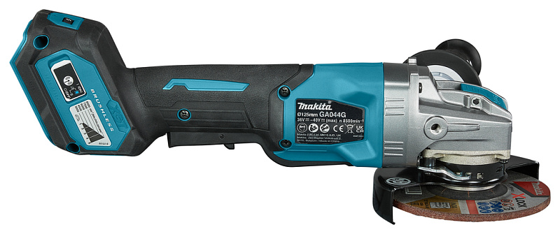 Угловая шлифовальная машина 125 мм, 40В XGT Makita GA044GZ01