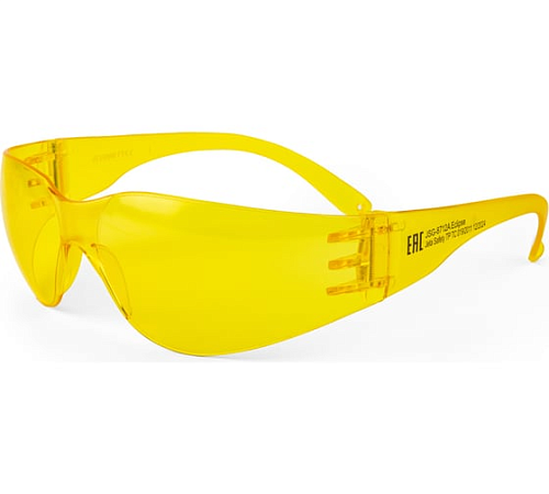 Очки защитные Eclipse с покрытием AS/AF янтарные Jeta Safety JSG-8712A