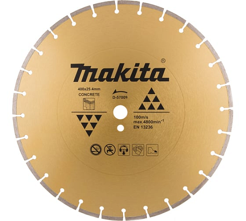 Диск алмазный по бетону 400х20/25,4 Makita D-57009