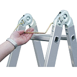 Лестница 4х4 шарнирная STABILO Krause 123527