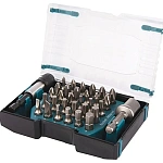 Набор бит 32 шт 25 мм + держатель + адаптер под головки 1/2" Makita D-65084