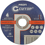 Диск отрезной 125х1,0х22,2мм Т41 CUTOP Profi мет. и нерж. (уп. 10 шт.) 50-410