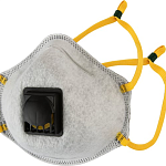 Полумаска с клапаном, с углем A,с регулировкой (10шт.) Jeta Safety JM-7616