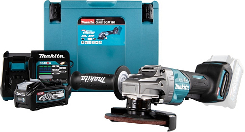 Угловая шлифовальная машина 125 мм, 40В XGT Makita GA013GM101