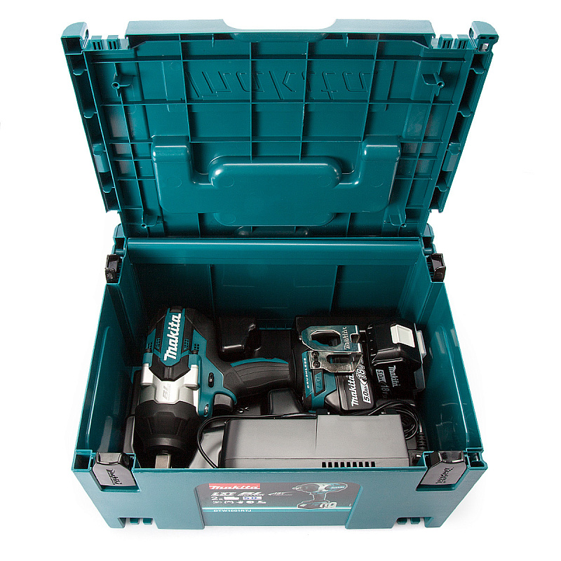 Ударный аккумуляторный гайковерт Makita 18В LXT DTW1001RTJ