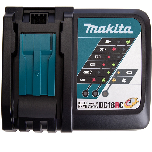 Зарядное устройство 18В, Makita Li-ion LXT DC18RC 1 порт, пакет 630C82-2