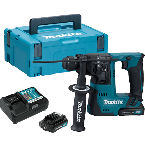 Аккумуляторный перфоратор SDS-plus 1 Дж, 12В CXT Makita HR140DWAJ