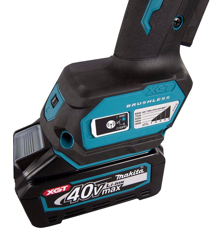 Угловая шлифовальная машина 125 мм, 40В XGT Makita GA029GZ