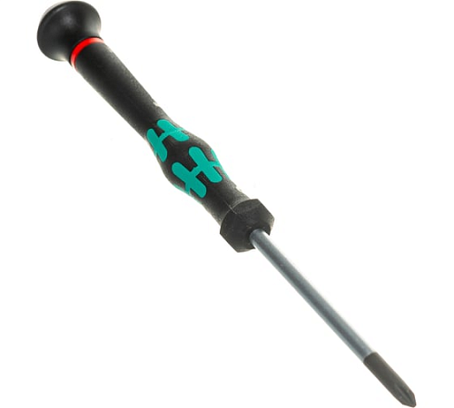 Отвёртка крестовая прецизионная PH 1x60мм WERA WE-118023