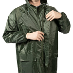 Плащ-дождевик из ПВХ хаки XXL/54-56 Jeta Safety JRC-101g-XXL