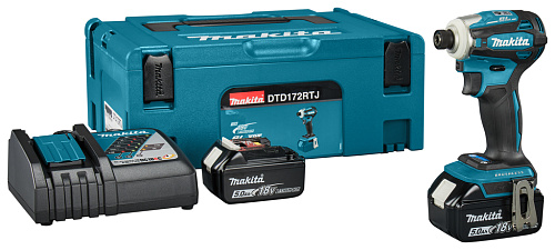 Аккумуляторный шуруповерт 180 Нм, 18В LXT Makita DTD172RTJ