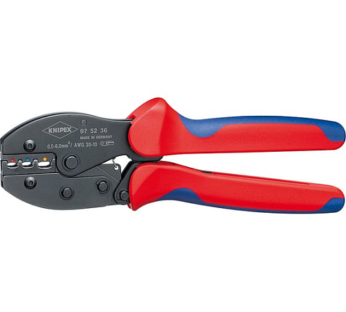 Пресс-клещи 230 мм для контактных гильз 0.14-10.0 мм² KNIPEX KN-975236
