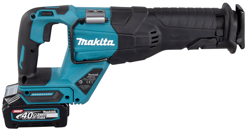 Сабельная аккумуляторная пила Makita 40В XGT JR001GM201