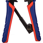 Пресс-клещи 190 мм 2 гнезда для штекеров KNIPEX KN-975110