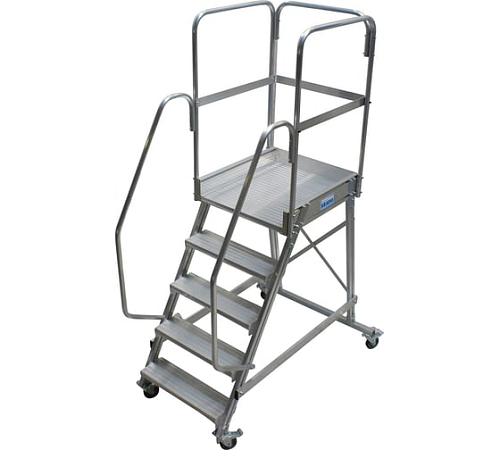 Лестница с площадкой 5 ступеней Krause 820037
