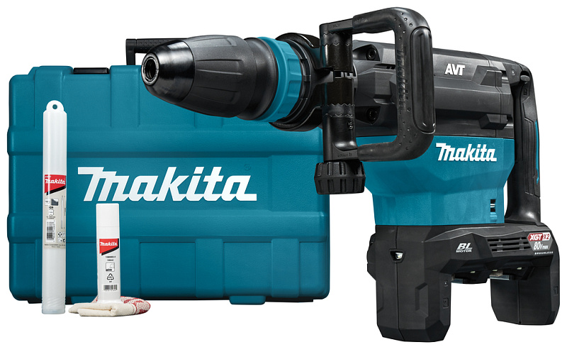 Аккумуляторный отбойный молоток SDS-Max 20,9 Дж, 40В XGT Makita HM002GZ03