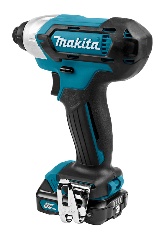 Аккумуляторный шуруповерт 110 Нм, 12В CXT Makita TD110DWAE