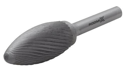 Борфреза пламевидная H 08х20 M06 одинарная насечка RODMIX 2808200601