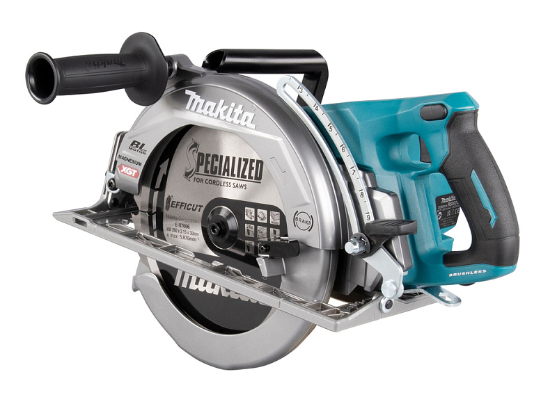 Дисковая аккумуляторная пила 260 мм, 40В XGT Makita RS002GZ
