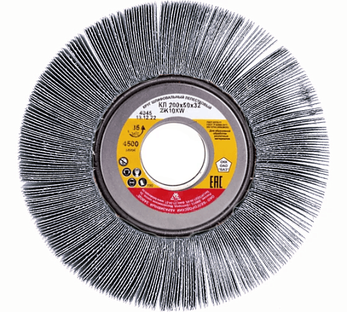 Круг лепестковый КЛ 200х50х32мм P60 БАЗ ZIRCONIUM PREMIUM ZK10XW 00-00235793