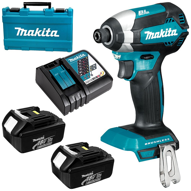 Аккумуляторный шуруповерт 170 Нм, 18В LXT Makita DTD153RFE