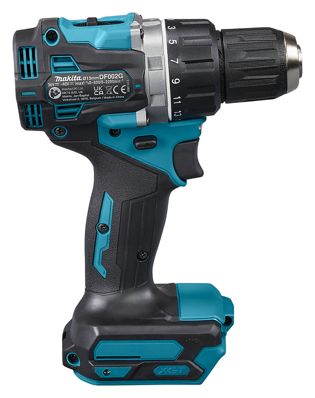 Дрель-шуруповерт 64 Нм, 40В XGT Makita DF002GZ