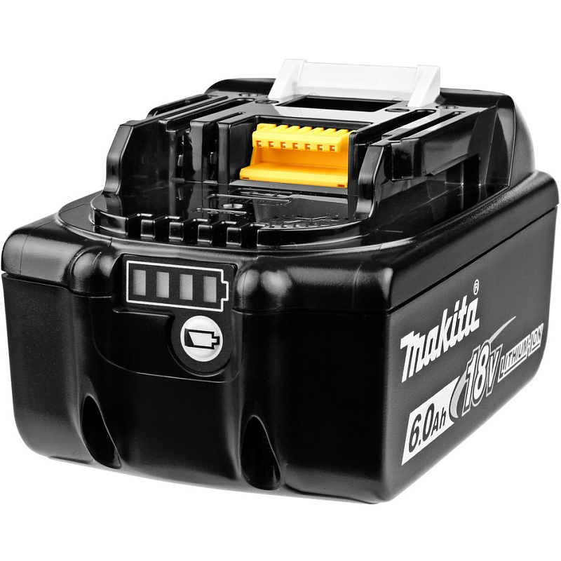 Аккумулятор 18В, 6Ач Makita Li-Ion LXT BL1860B пакет 632F69-8