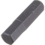 Бита JTC 6-ти гранная 1/4"DR 6x25мм S2 JTC-1152506