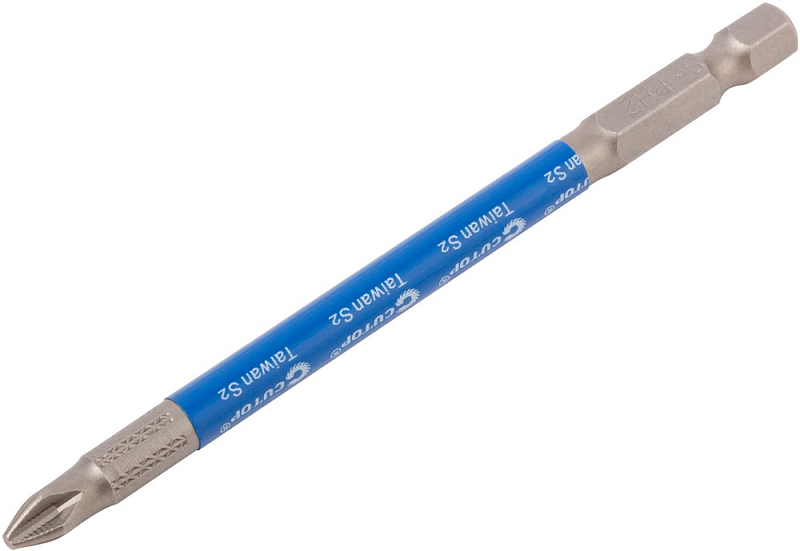 Набор стальных бит 2 шт. 100мм PH2 CUTOP Profi 83-340