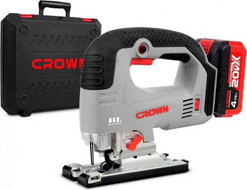 Аккумуляторный лобзик CROWN 20В (B3+) CT25003HX-4 BMC