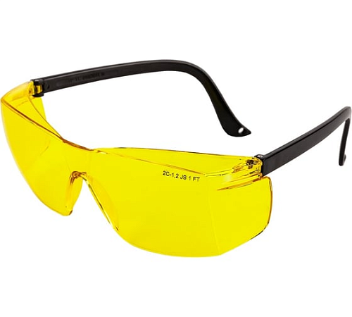 Очки защитные открытого типа Clear Vision янтарные Jeta Safety JSG811-Y