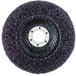 Диск зачистной пурпурный 125х22мм на оправке RoxelPro ROXPRO Clean&Strip II 123544