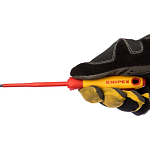 Отвёртка шлицевая 3.0x0.5x100 мм 202мм KNIPEX KN-982030