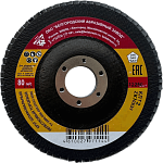Круг лепестковый торцевой КЛТ2 115х22мм P60 БАЗ ZIRCONIUM PREMIUM ZK10XW 00-00172150